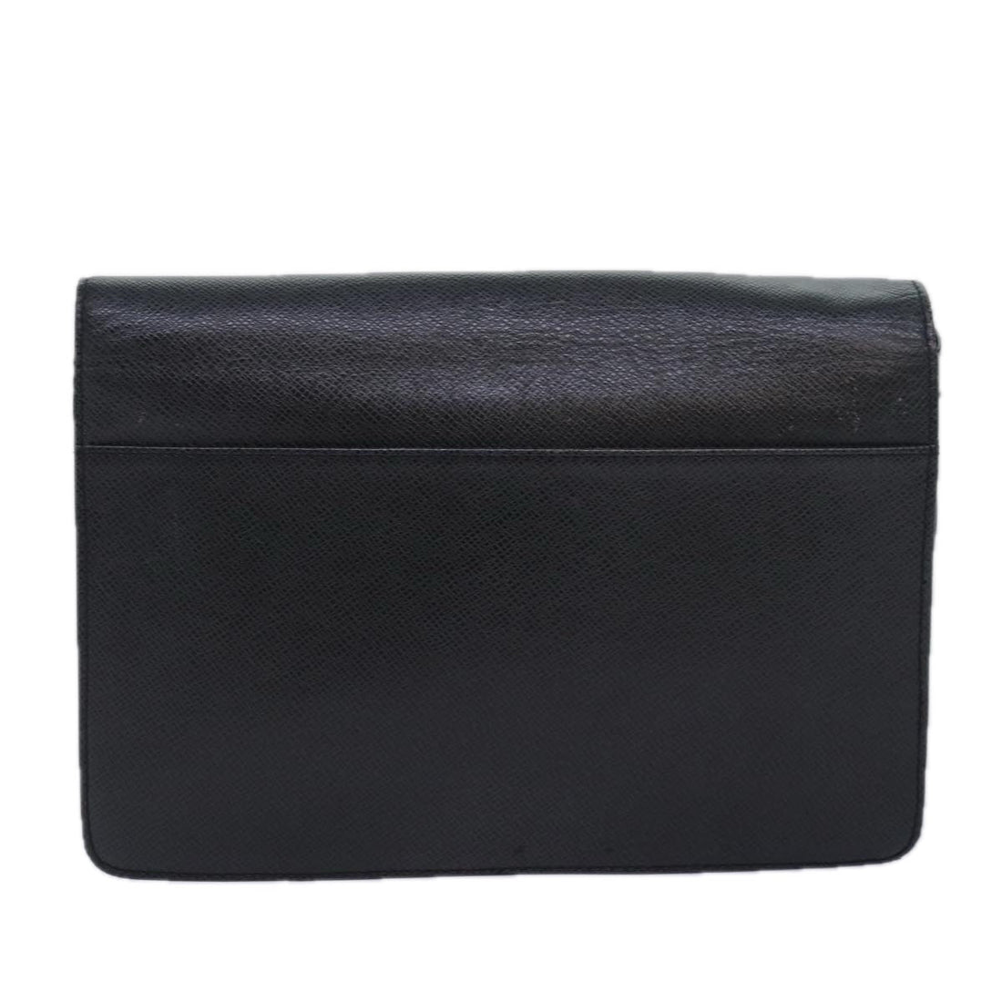 LOUIS VUITTON Taiga Selenga Clutch Bag Ardoise M30782 LV Auth ti1900