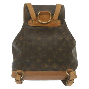 LOUIS VUITTON Monogram Montsouris MM Backpack M51136 LV Auth tp181
