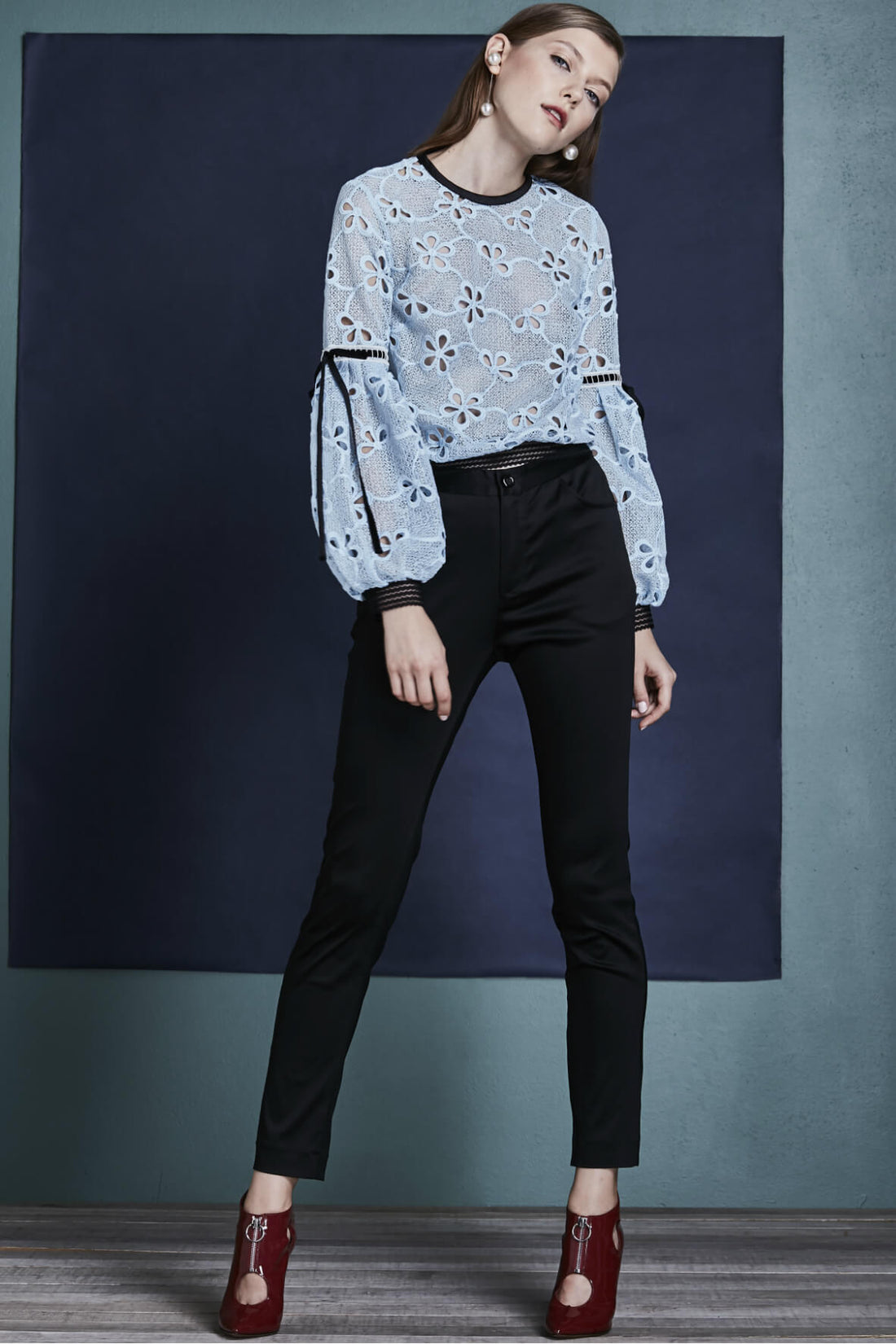 Soraya Lace Top with Lacing