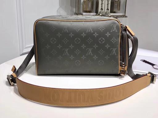 Louis Vuitton Camera Bag Monogram Titanium