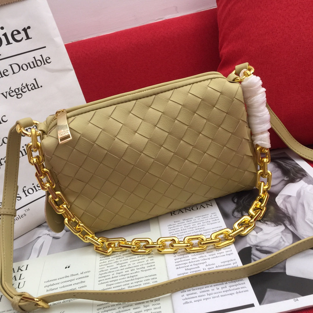 BV Crossbody Bag Beige, For Womtlm, Bags 9.4in/24cm