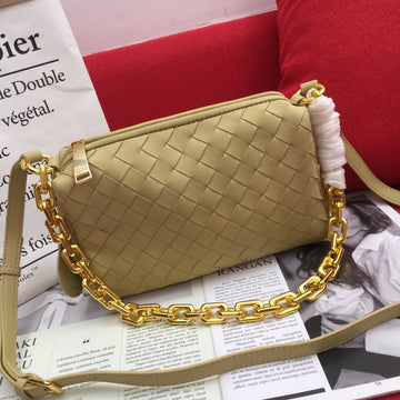 BV Crossbody Bag Beige, For Womtlm, Bags 9.4in/24cm