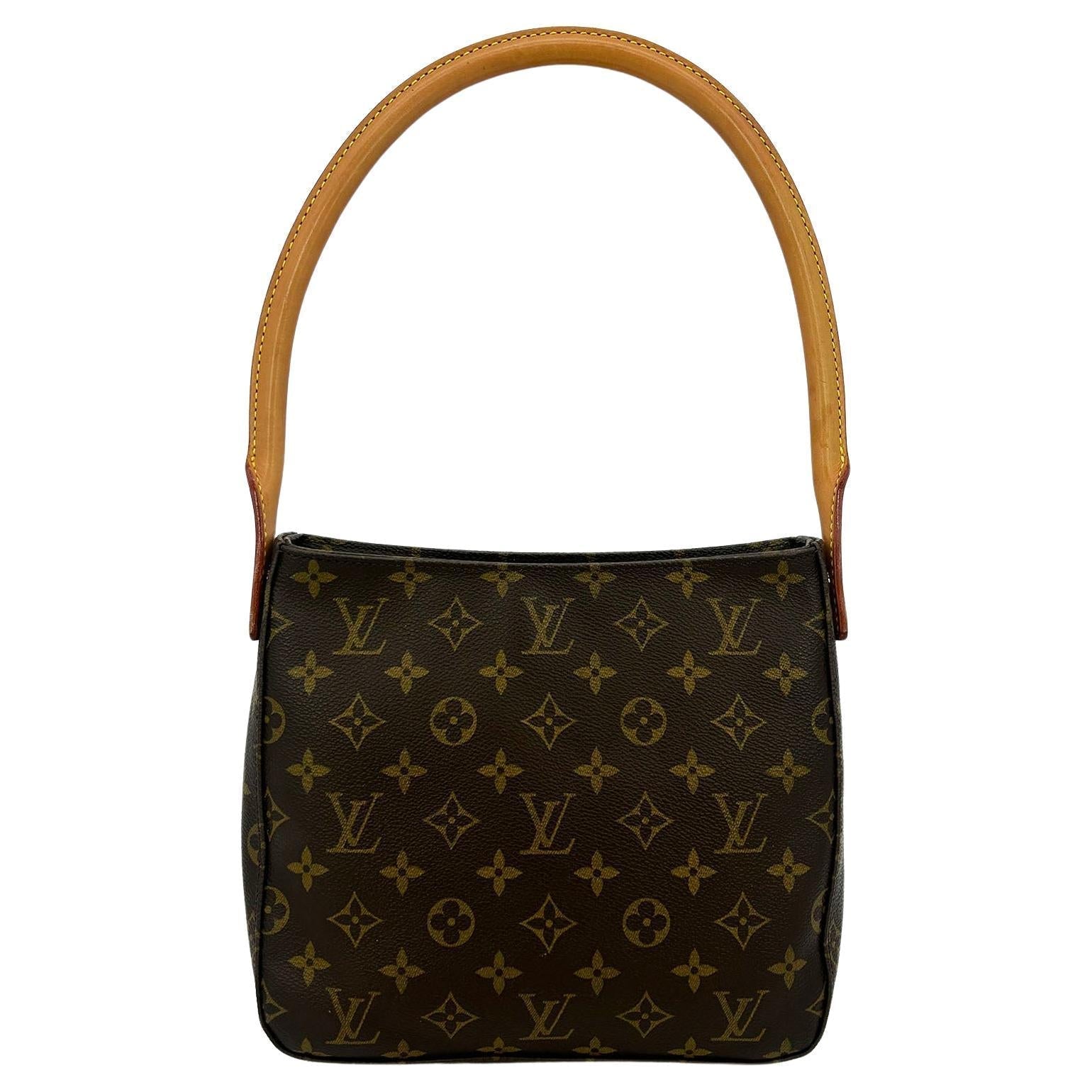 LOUIS VUITTON Monogram Canvas Looping MM