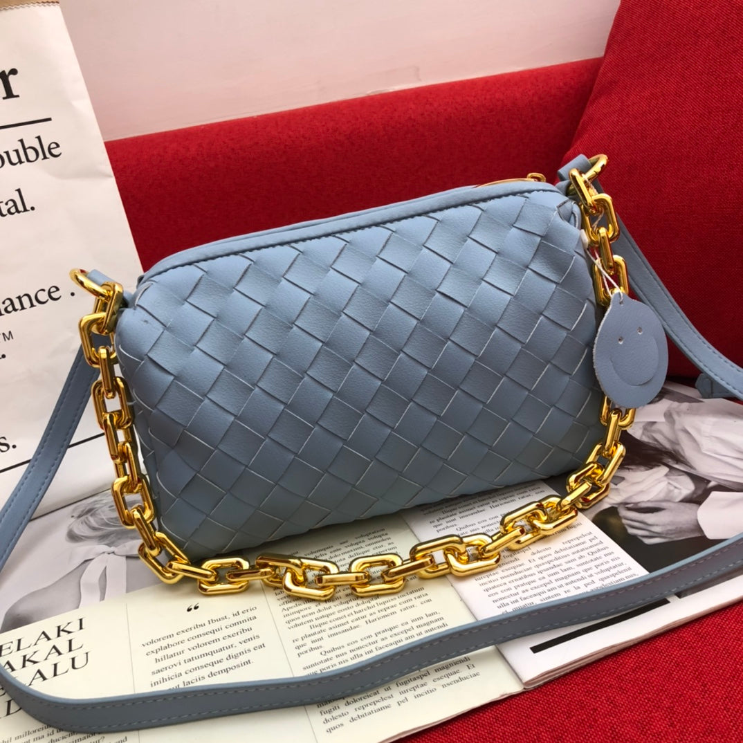 BV Crossbody Bag Blue, For Womtlm, Bags 9.4in/24cm