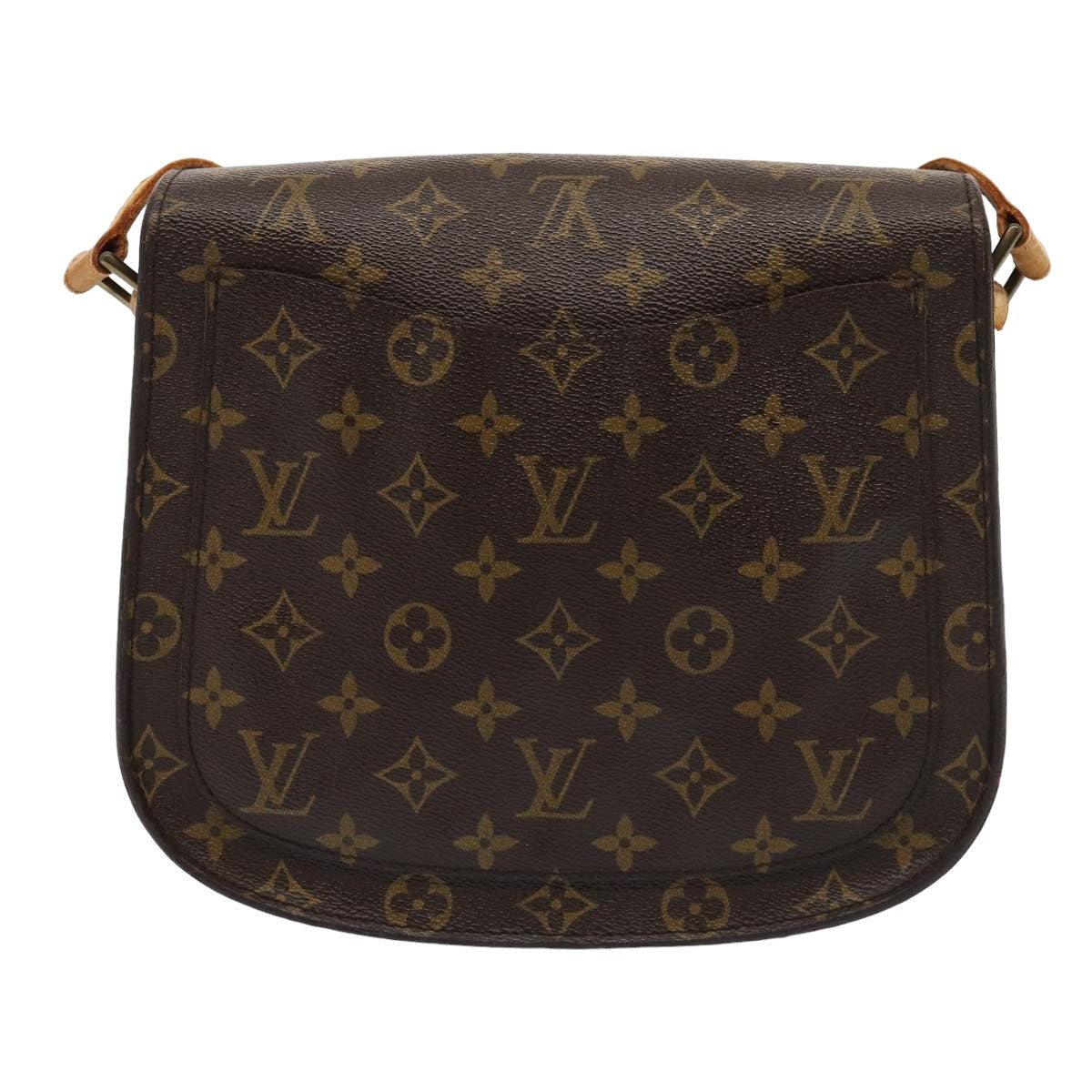 LOUIS VUITTON Monogram Saint Cloud GM Shoulder Bag M51242 LV Auth yb577