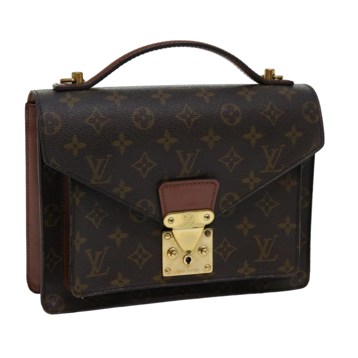 LOUIS VUITTON Monogram Monceau 26 Shoulder Bag 2way M51187 LV Auth yk11408