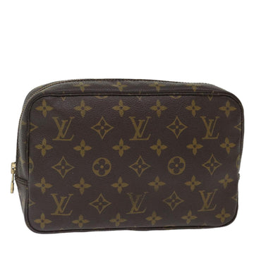 LOUIS VUITTON Monogram Trousse Toilette 23 Clutch Bag M47524 LV Auth yk11878