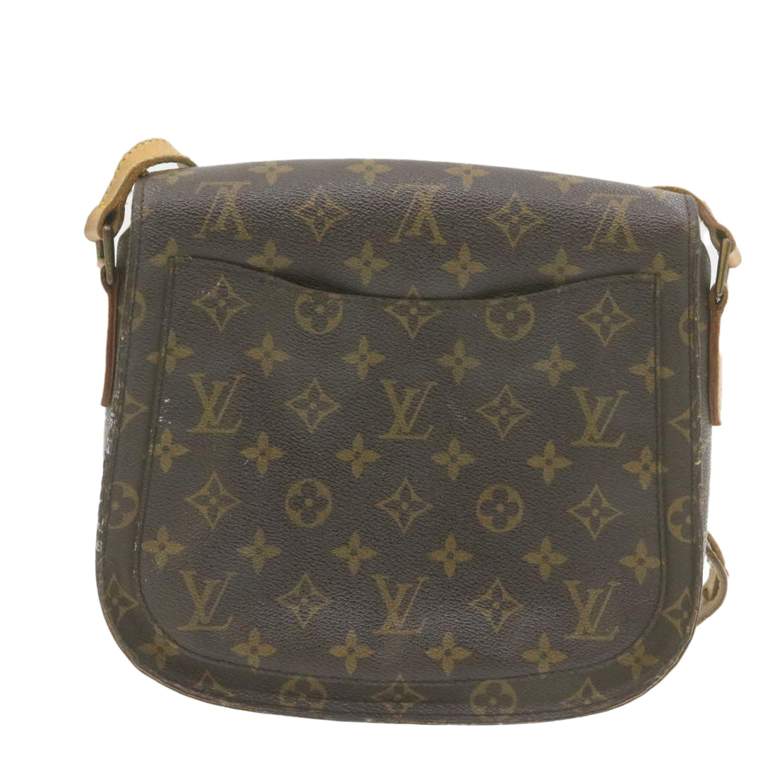 LOUIS VUITTON Monogram Saint Cloud GM Shoulder Bag M51242 LV Auth yk1229