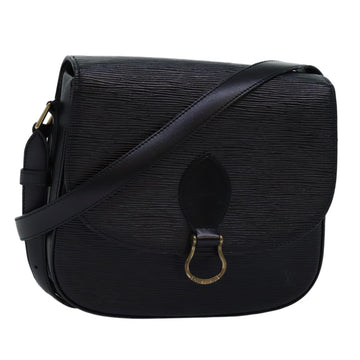 LOUIS VUITTON Epi Saint Cloud GM Shoulder Bag Black M52192 LV Auth yk12504