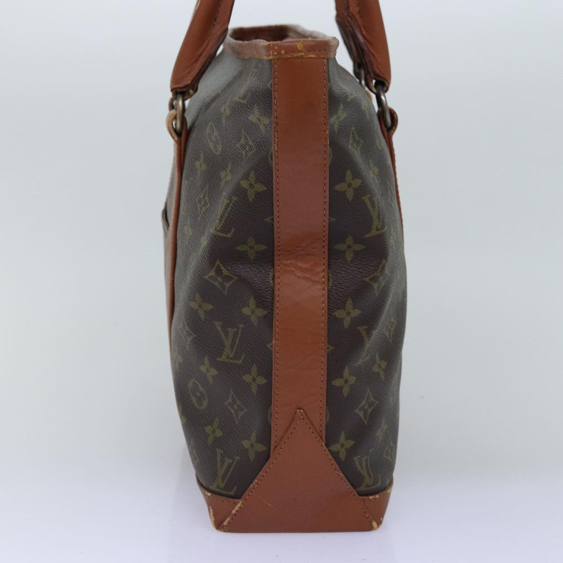 LOUIS VUITTON Monogram Sac Weekend PM Tote Bag M42425 LV Auth yk12753