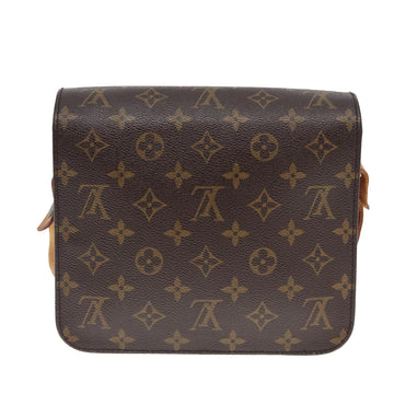LOUIS VUITTON Monogram Cartouchiere MM Shoulder Bag M51253 LV Auth yk12766