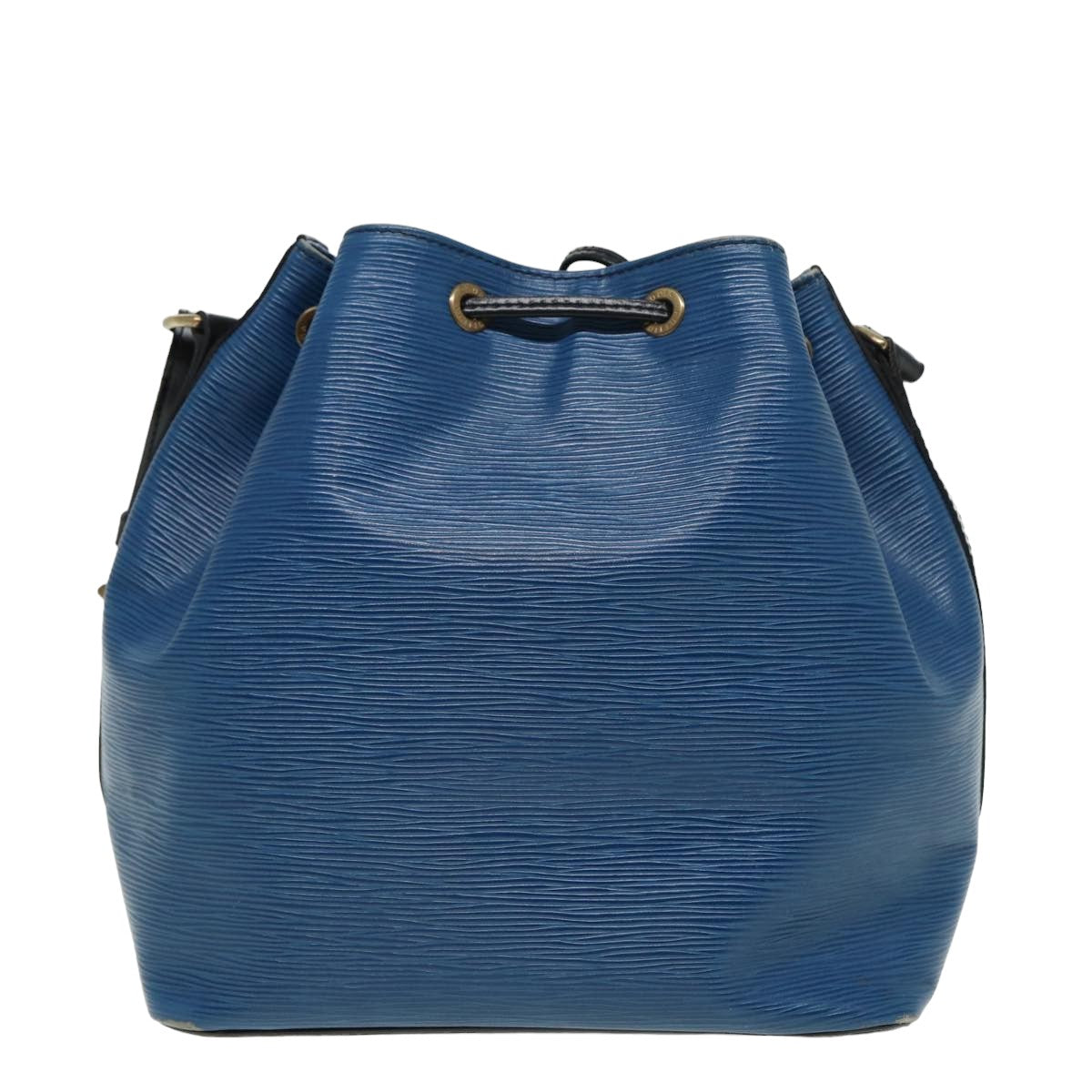 LOUIS VUITTON Epi Petit Noe Shoulder Bag By color Black Blue M44152 Auth yk13363