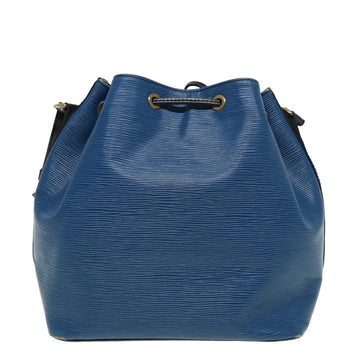 LOUIS VUITTON Epi Petit Noe Shoulder Bag By color Black Blue M44152 Auth yk13363