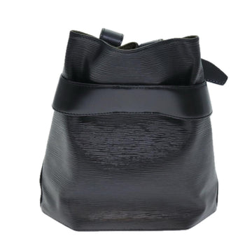 LOUIS VUITTON Epi Sac Depaule PM Shoulder Bag Black M80157 LV Auth yk13375