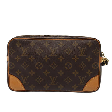 LOUIS VUITTON Monogram Marly Dragonne GM Clutch Bag M51825 LV Auth yk13449
