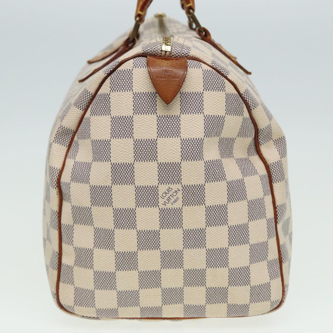 LOUIS VUITTON Damier Azur Speedy 30 Hand Bag N41533 LV Auth yk13506