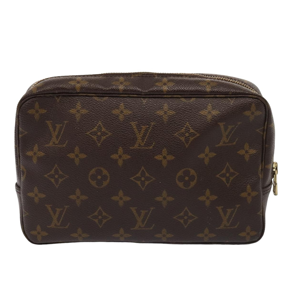 LOUIS VUITTON Monogram Trousse Toilette 23 Clutch Bag M47524 LV Auth yk13528