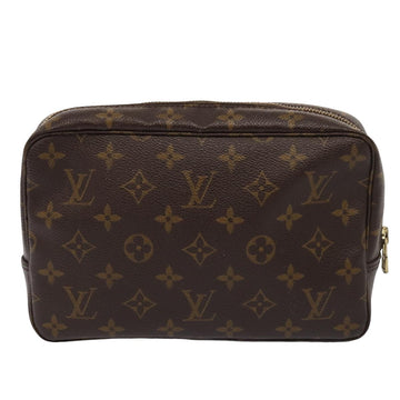 LOUIS VUITTON Monogram Trousse Toilette 23 Clutch Bag M47524 LV Auth yk13528