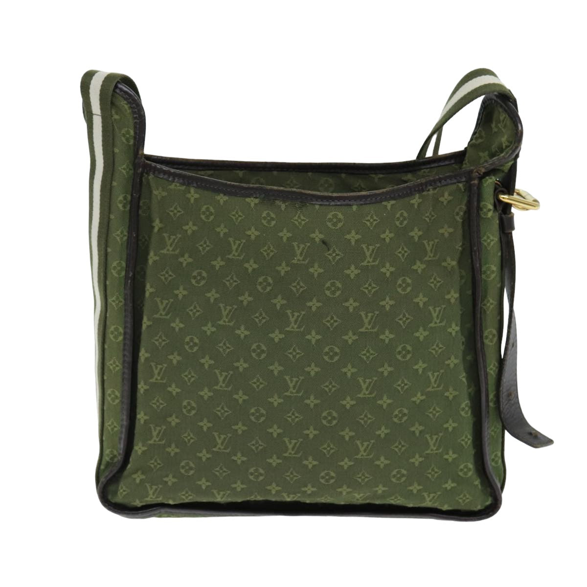 LOUIS VUITTON Monogram Mini Besace Mary Kate Bag TST Khaki M92322 Auth yk13630