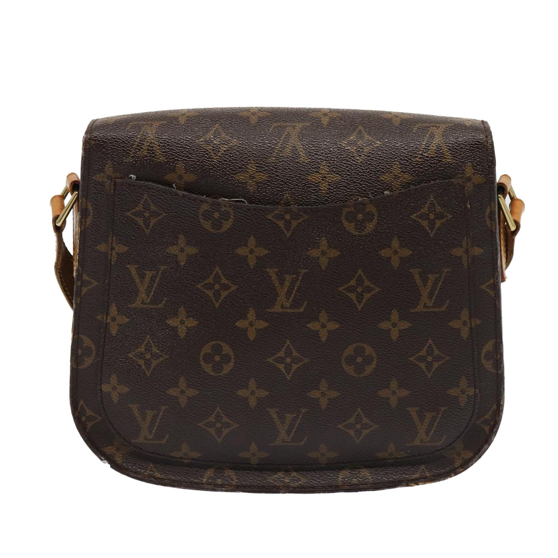 LOUIS VUITTON Monogram Saint Cloud GM Shoulder Bag M51242 LV Auth yk14109