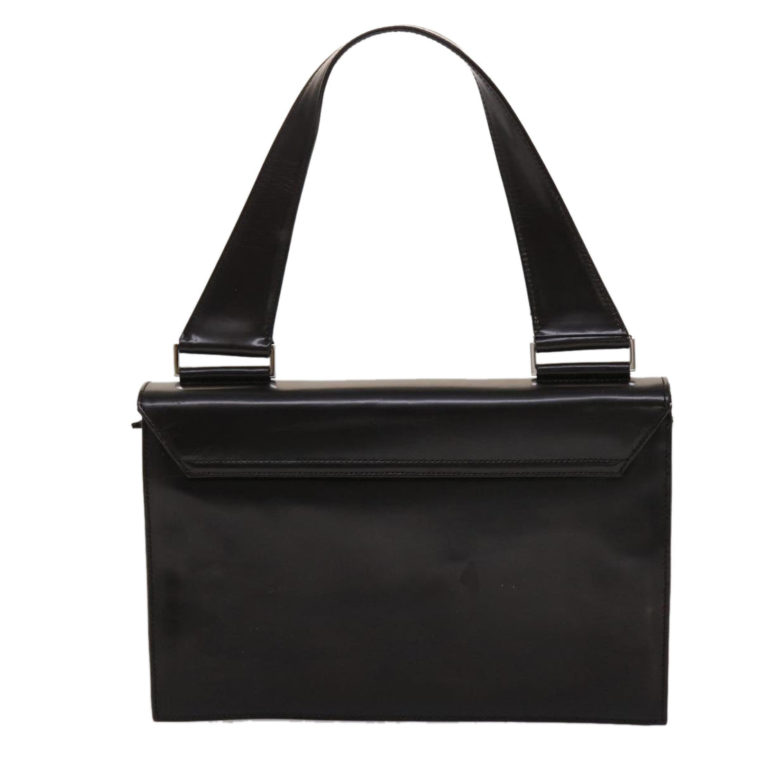 GUCCI Shoulder Bag Patent leather Brown  yk7420